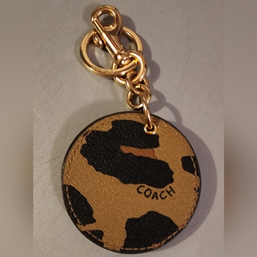 Coach Mirror Keychain